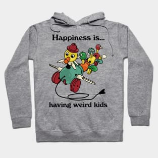 Happiness is...Vintage Duck Pull Toy Hoodie